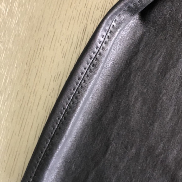 STOULS Paris mini leather skirt Size M - Picture 11 of 14